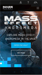 Mobile Screenshot of masseffect.com